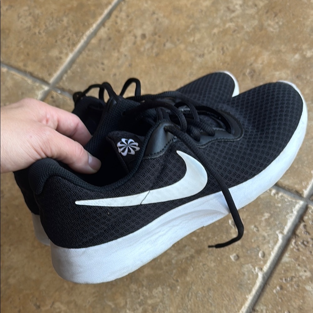 Nike Black and White Athletic Shoes